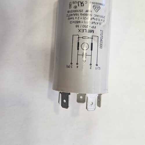 Condensatore Spunto 0,47uf +0,68 ohm 2x0,01uf+2x1mH
